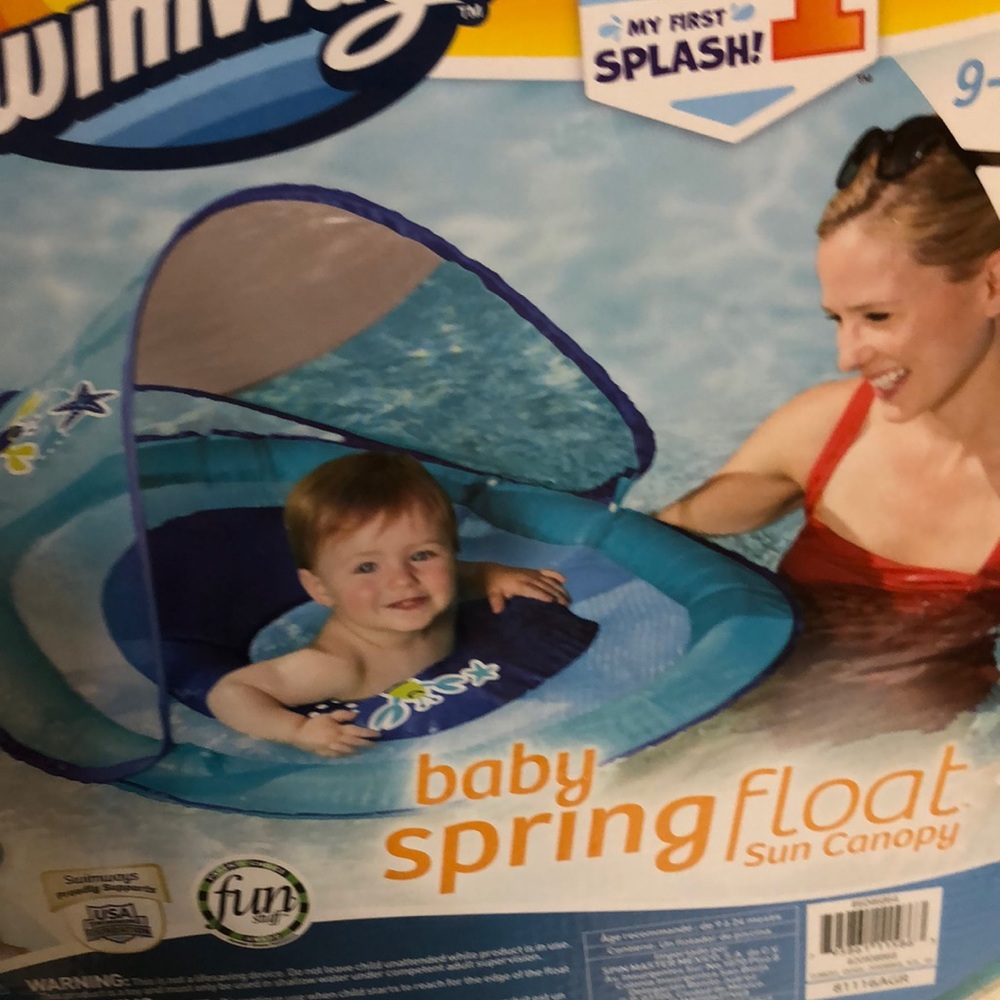 Swim ways sun canopy spring float - Picture 2 of 3